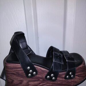 Dolls Kill platform sandals